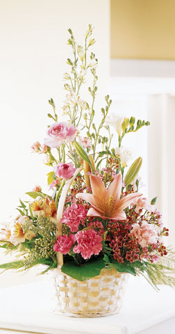 Springtime Floral Garden