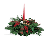Single Candle Centerpiece